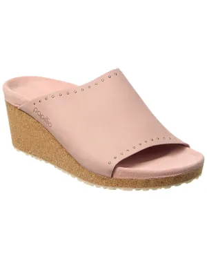 Papillio von Birkenstock Namica Nieten Schmale Leder Keil-Sandalette