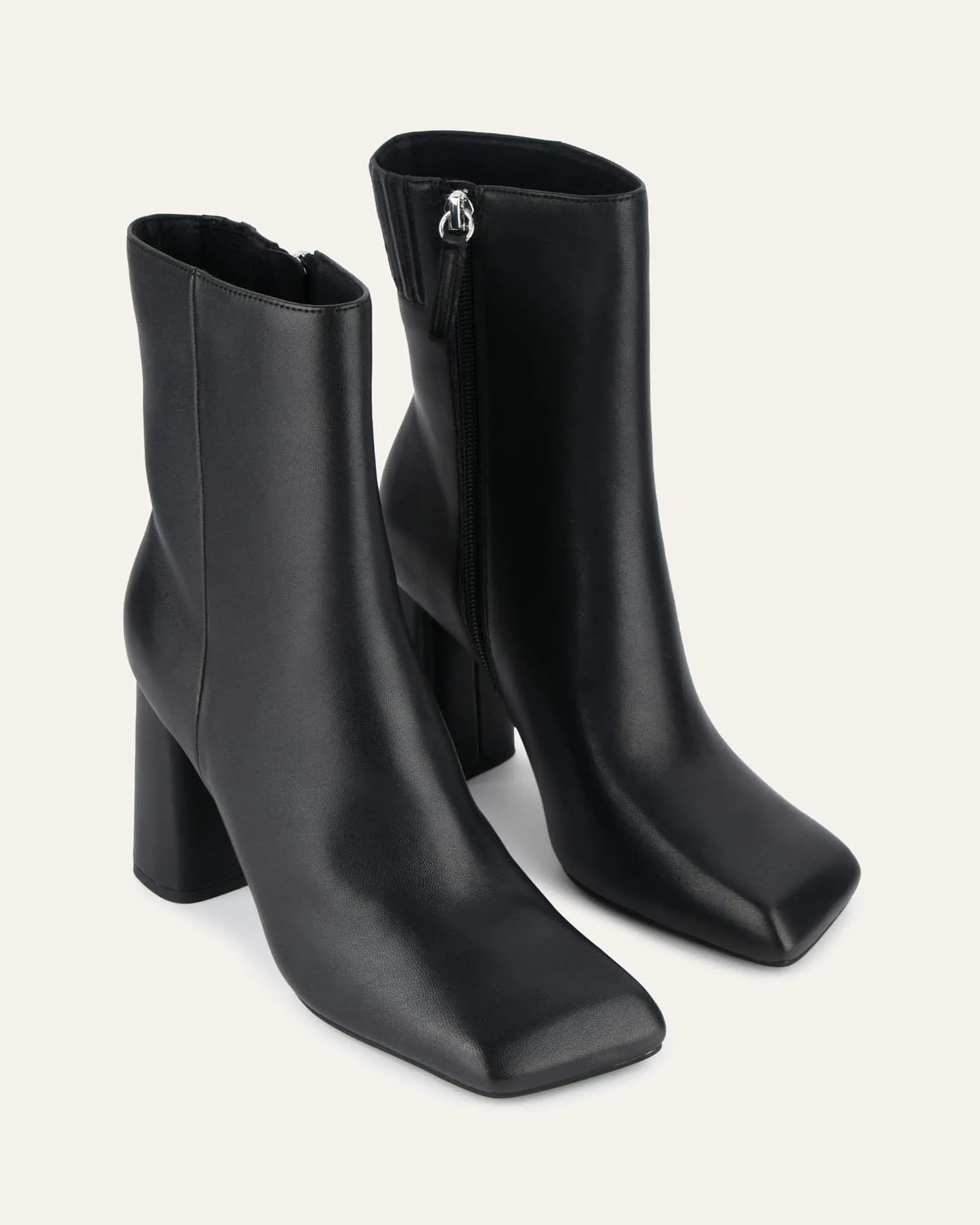 PARSON HIGH KNÖCHELSTIEFEL AUS SCHWARZEM LEDER
