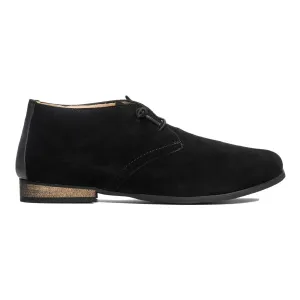 Pie Santo Damen Belgien Schwarz Wildleder