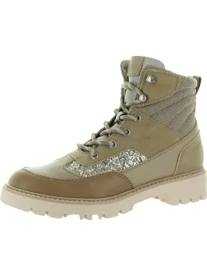Pippa Damen Glitzer Schnürstiefel Wanderstiefel von ecco