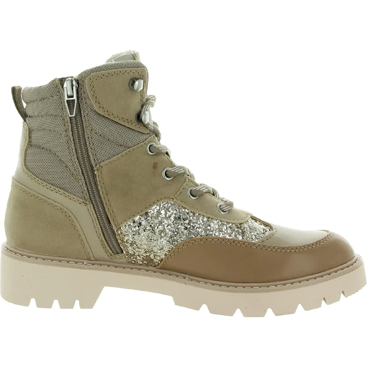 Pippa Damen Glitzer Schnürstiefel Wanderstiefel von ecco