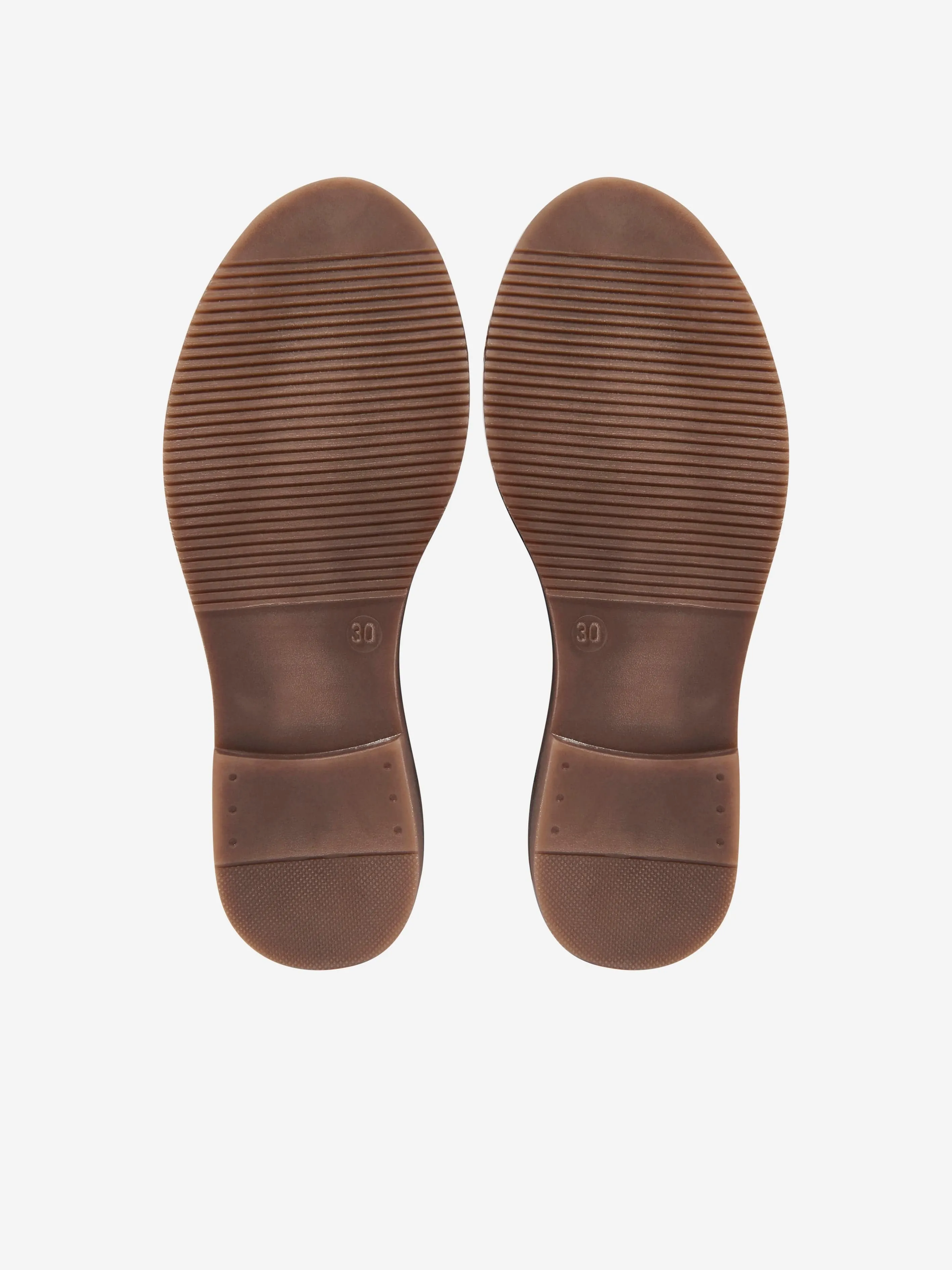 Pom D'Api Mädchen Leder City Jodhpur Stiefel mit Reißverschluss in Marineblau