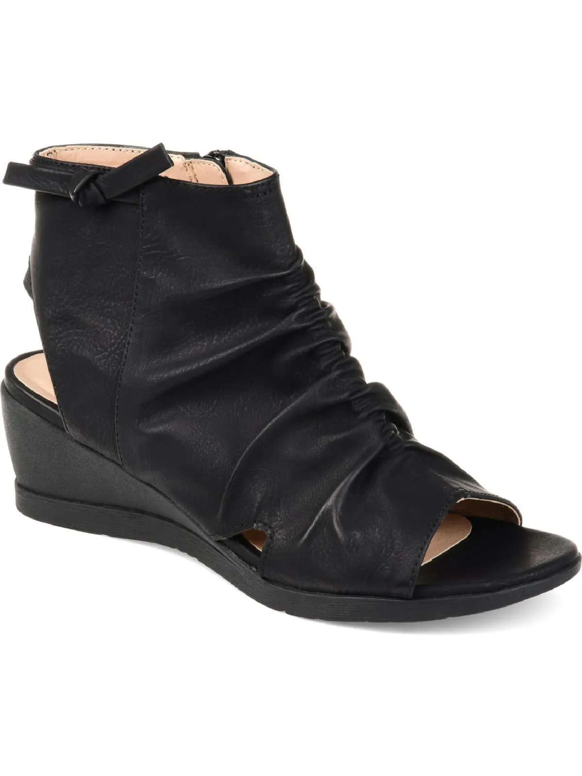 Ramona Damen Rüschen-Stiefeletten mit Blockabsatz ECCO Schuhe