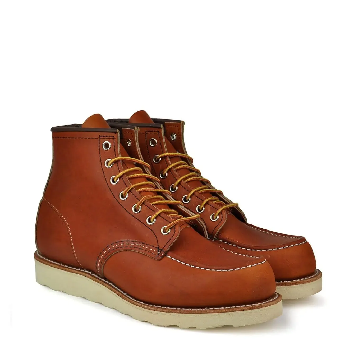 Red Wing 6-Zoll Classic Moc Stiefel Oro Legacy