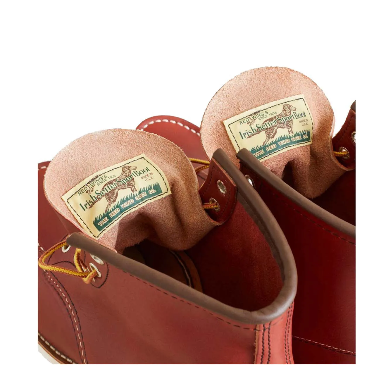 Red Wing 6-Zoll Classic Moc Stiefel Oro Russet