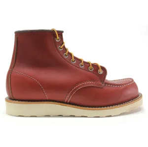 Red Wing Heritage Herren Mokassinspitze 6 Zoll Knöchelstiefel aus Vollrindleder