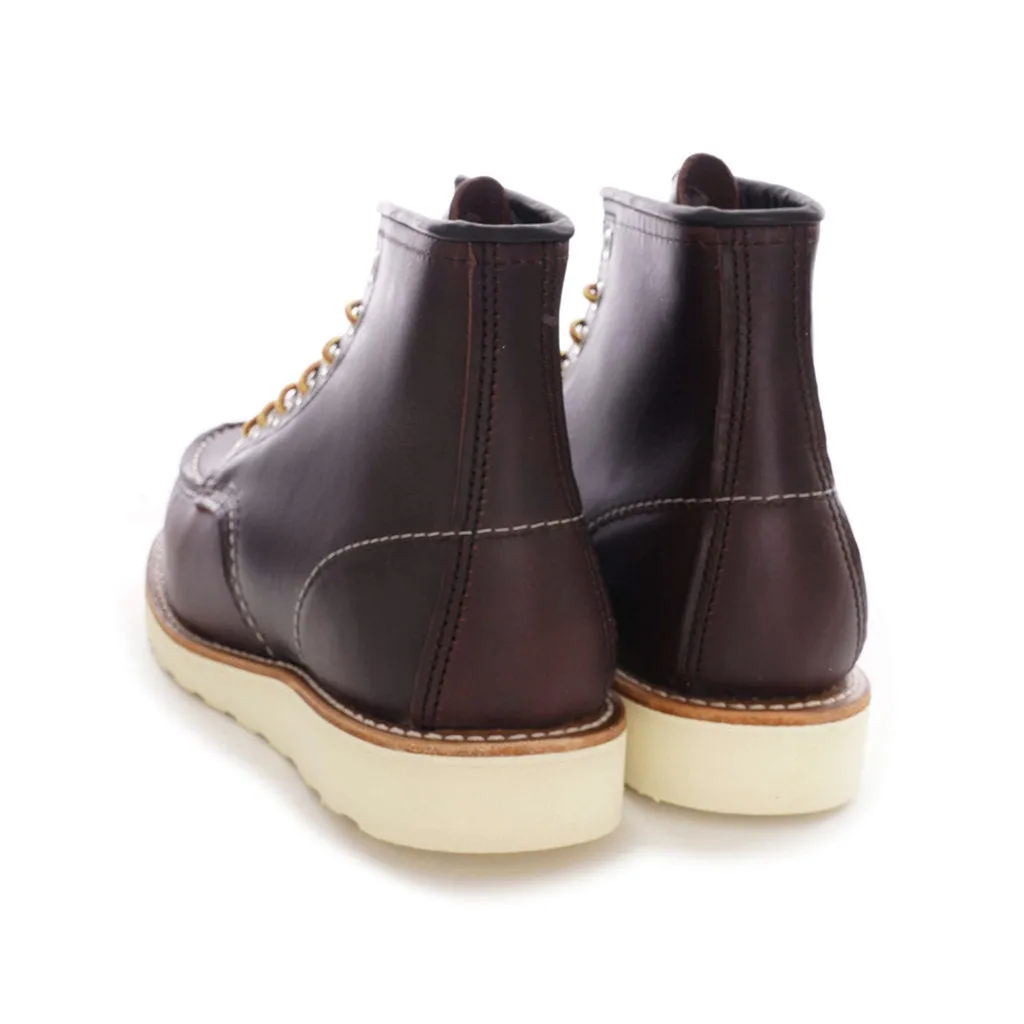 Red Wing Heritage Herren Mokassinspitze 6 Zoll Knöchelstiefel aus Vollrindleder