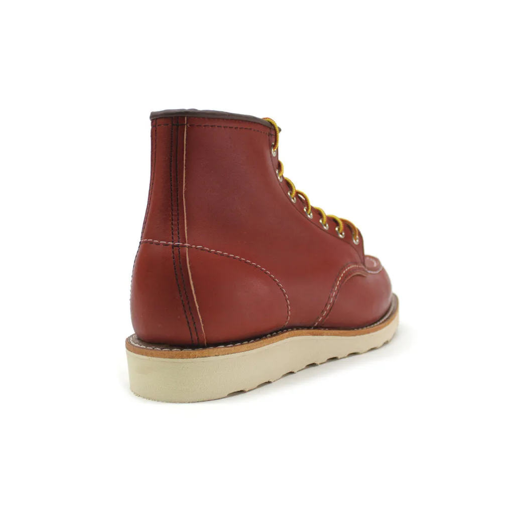 Red Wing Heritage Herren Mokassinspitze 6 Zoll Knöchelstiefel aus Vollrindleder
