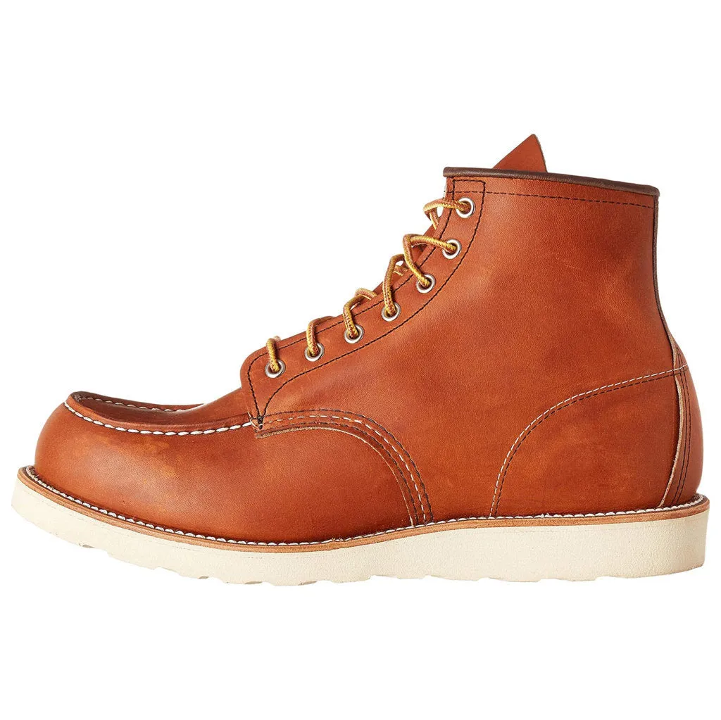 Red Wing Heritage Herren Mokassinspitze 6 Zoll Knöchelstiefel aus Vollrindleder