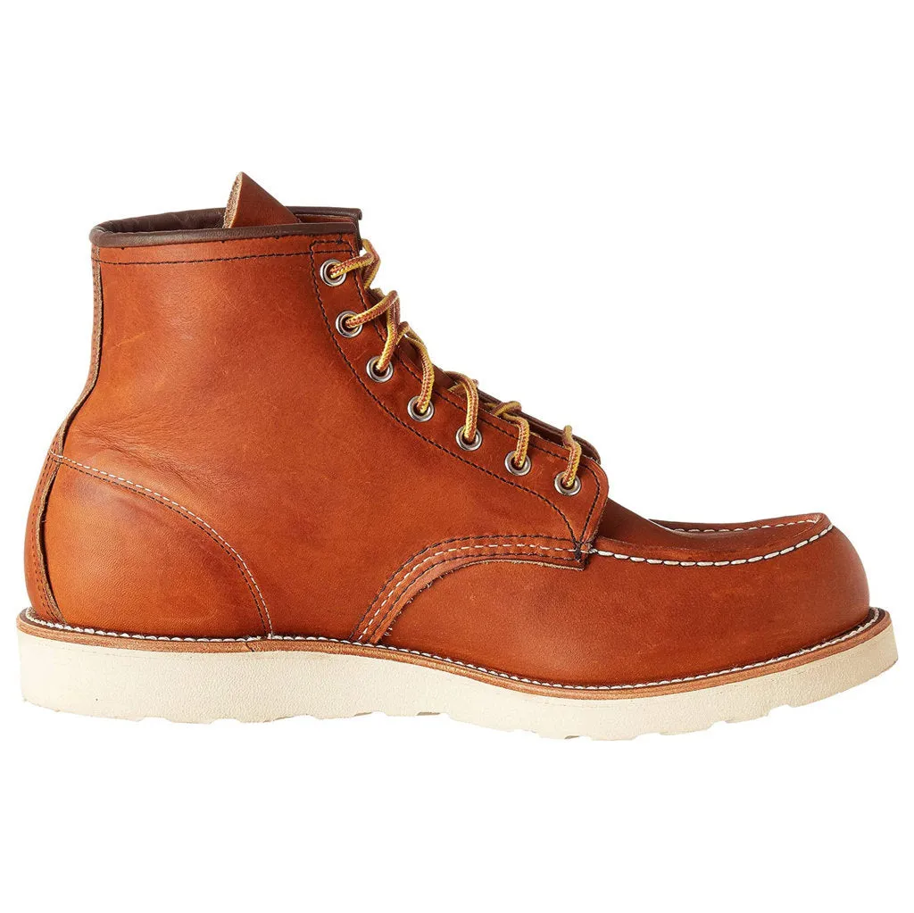 Red Wing Heritage Herren Mokassinspitze 6 Zoll Knöchelstiefel aus Vollrindleder