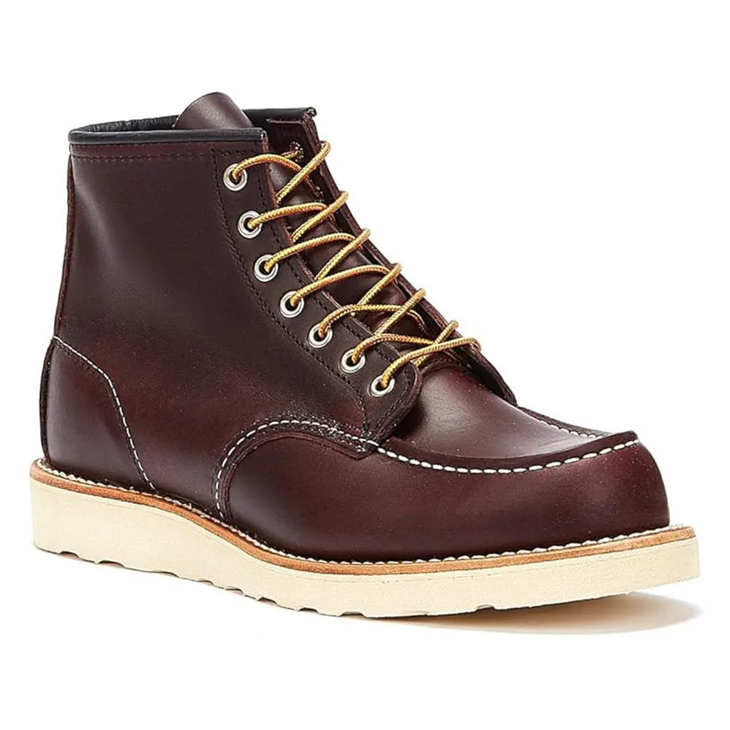 Red Wing Heritage Herren Mokassinspitze 6 Zoll Knöchelstiefel aus Vollrindleder