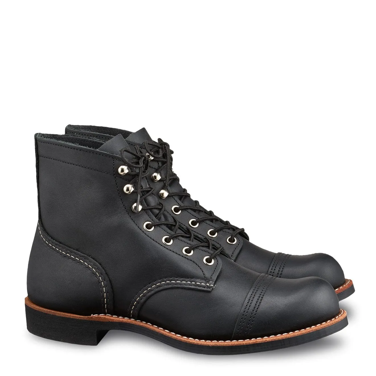 Red Wing Iron Ranger Stiefel Schwarz Harness