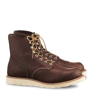 Red Wing Iron Ranger Stiefel mit Traktionsprofil in Amber Harness