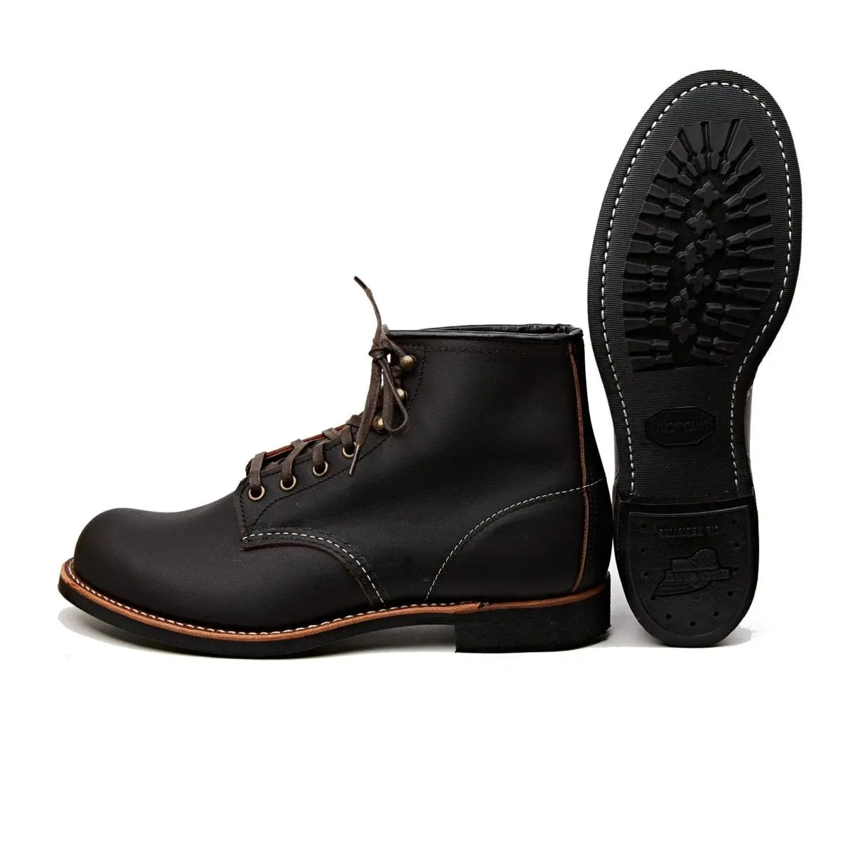 Red Wing Herren Blacksmith 3345 Schwarz Prärie