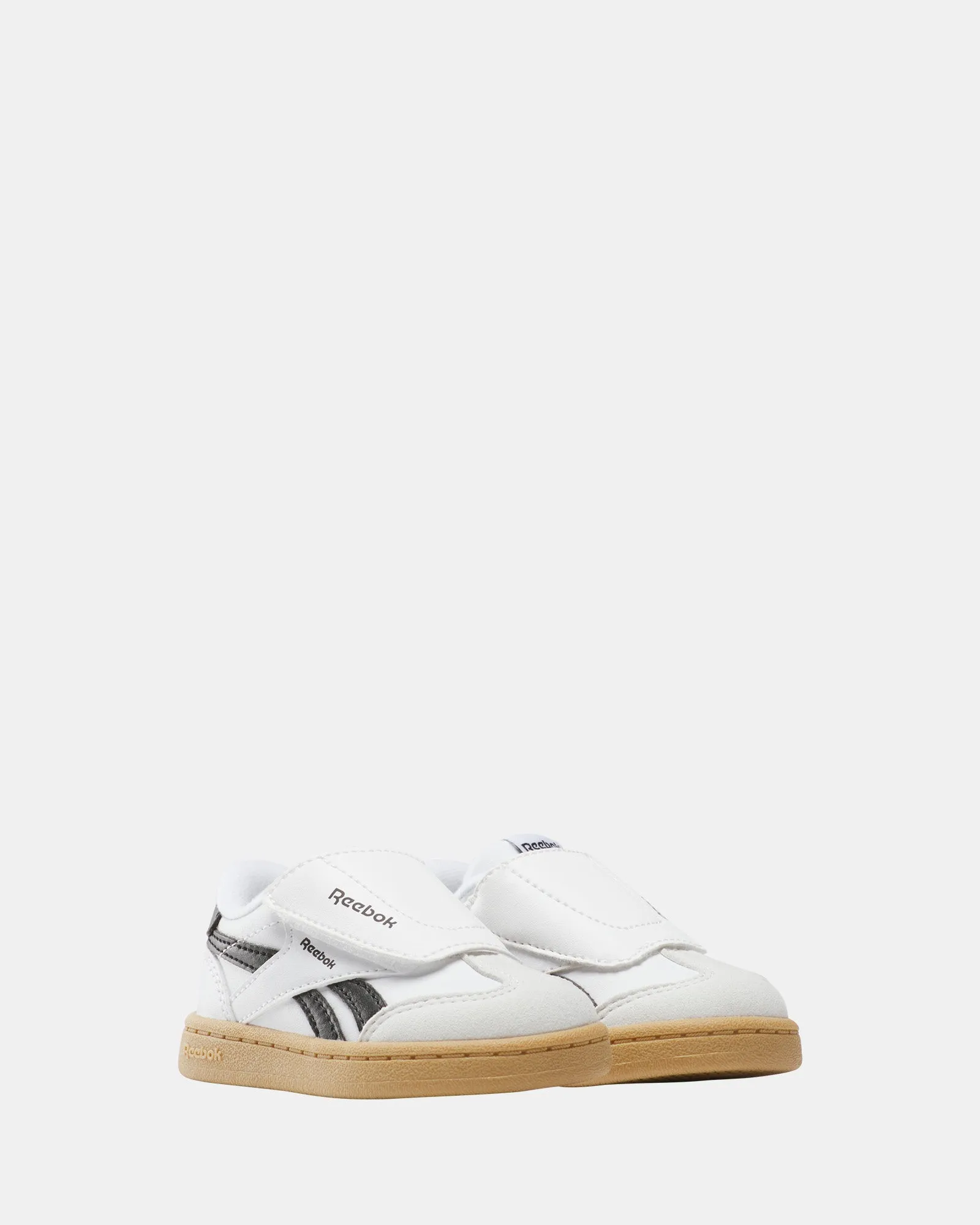 Reebok Smash Edge Klettverschluss Weiß/Schwarz/Gummi