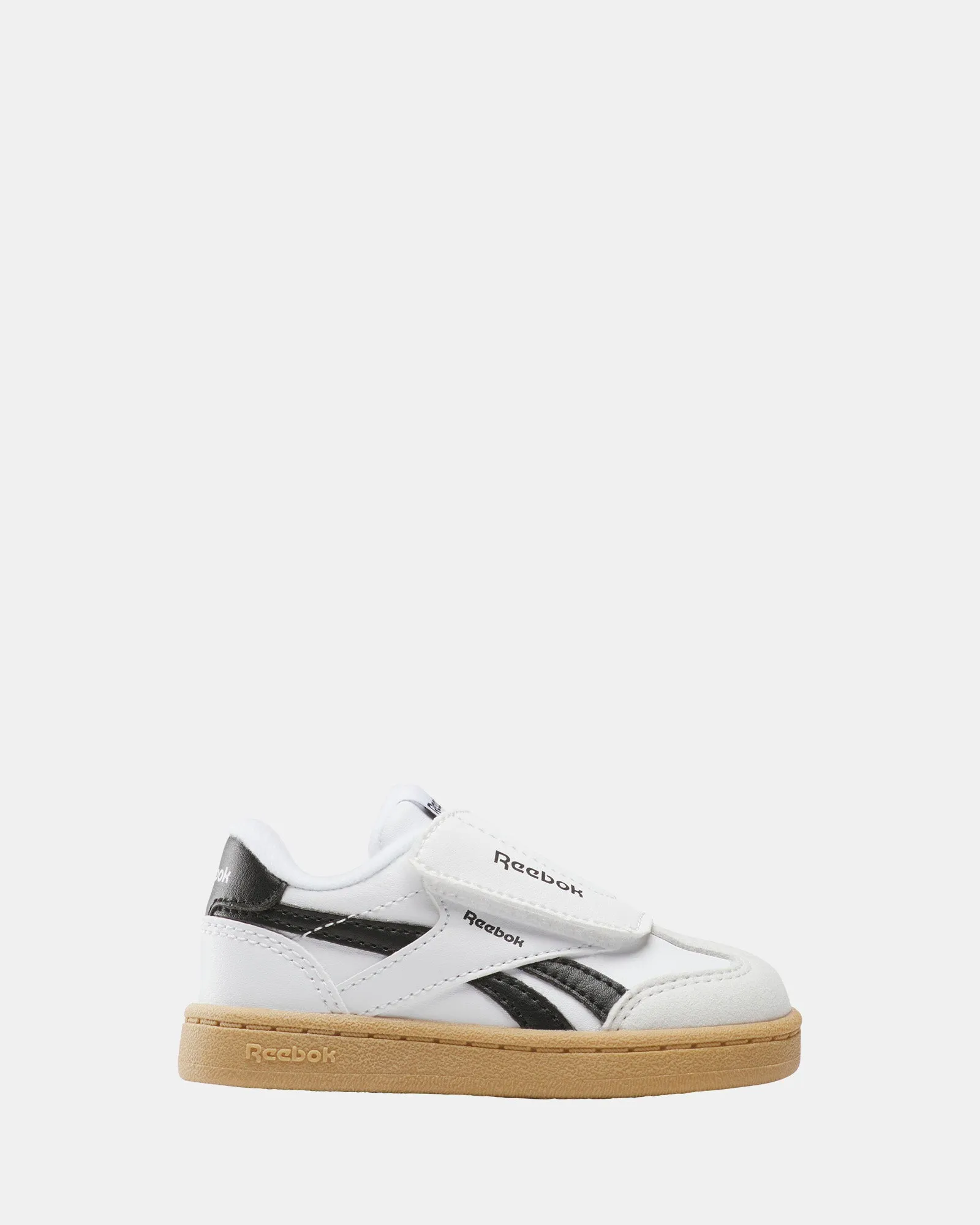 Reebok Smash Edge Klettverschluss Weiß/Schwarz/Gummi