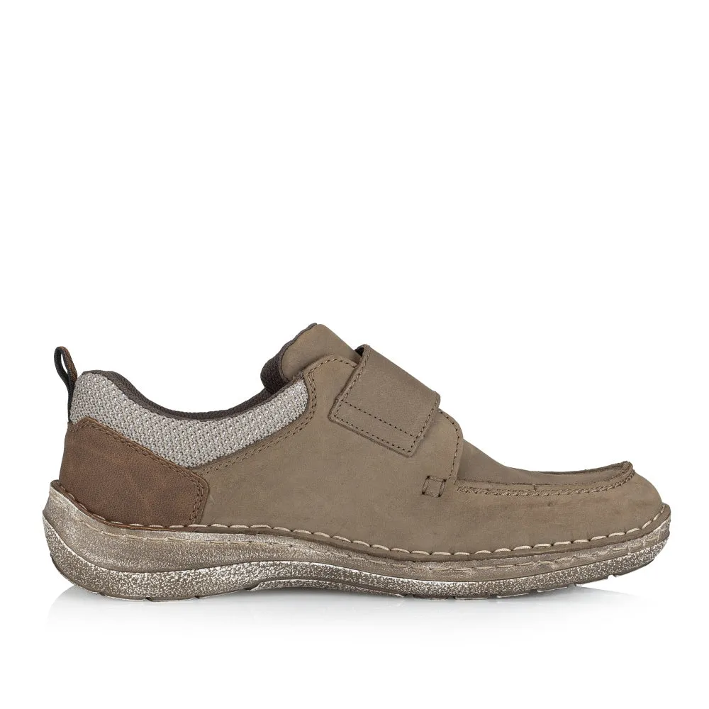 Rieker Schuhe 03058-64 Stein Klettverschluss