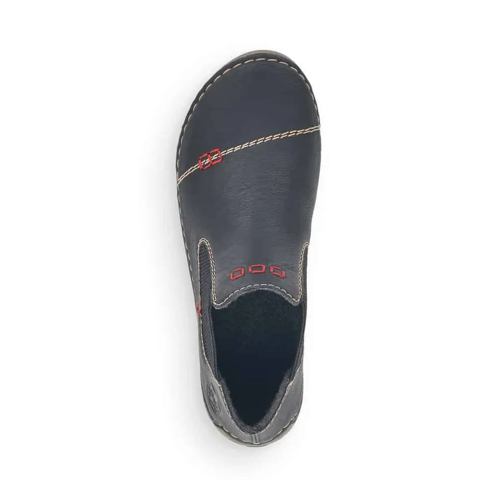 Rieker Schuhe 52590-01 Schwarz Chelsea