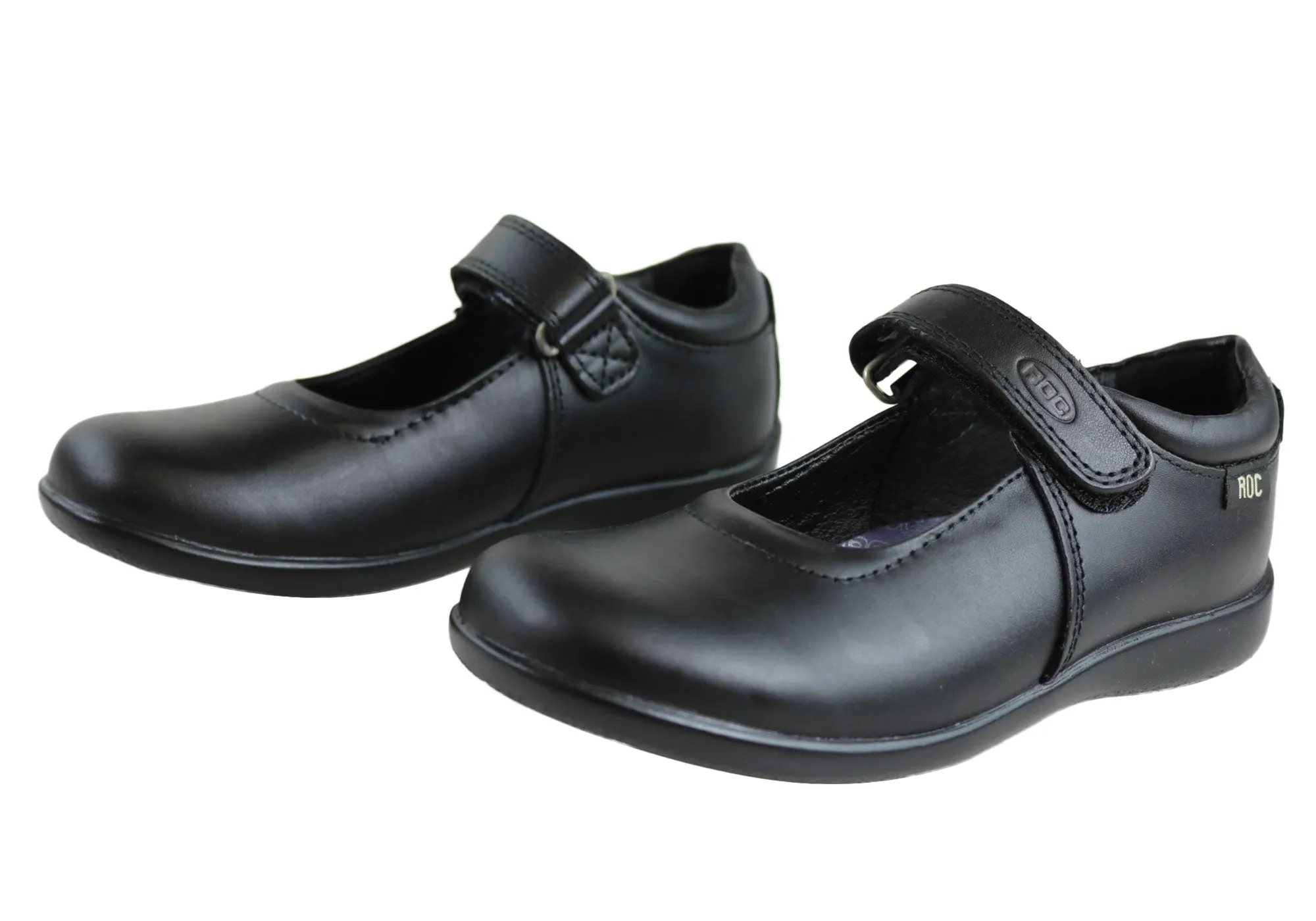 Roc Juliette Junior Mädchen Bequeme Leder Mary Jane Schulschuhe Roc Schuhe
