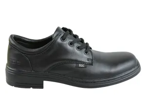 ROC Larrikin Junior Kinder Lederschuhe für die Schule ROC Schuhe