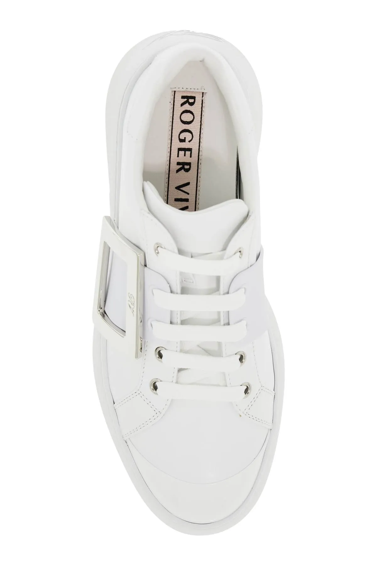 Roger Vivier Leder Viv' Skate Sneakers Schuhe_Roger-Vivier