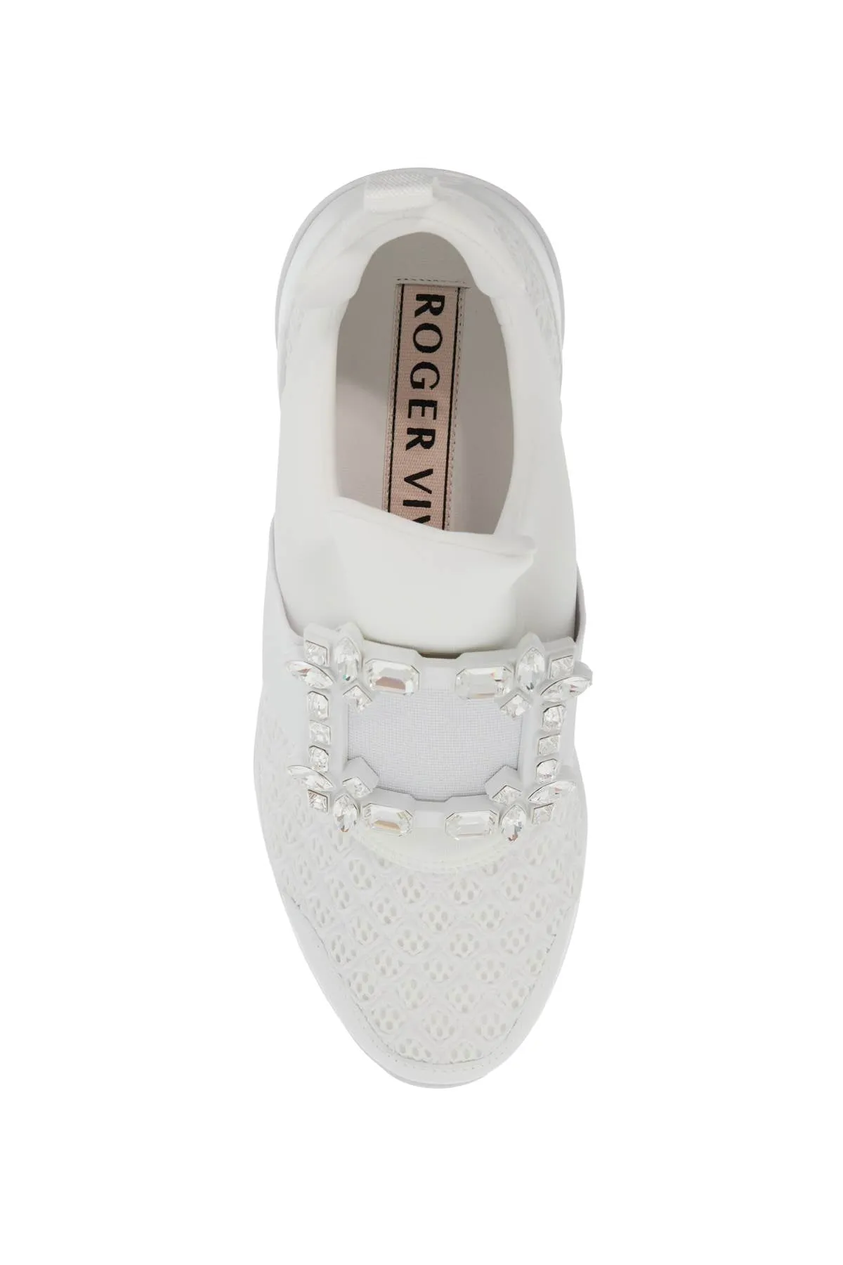 Roger Vivier Viv Strass Schnallen Sneaker Schuhe_Roger-Vivier