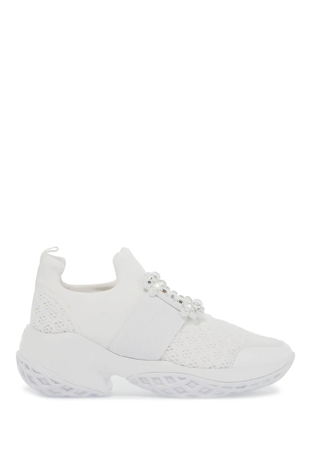 Roger Vivier Viv Strass Schnallen Sneaker Schuhe_Roger-Vivier