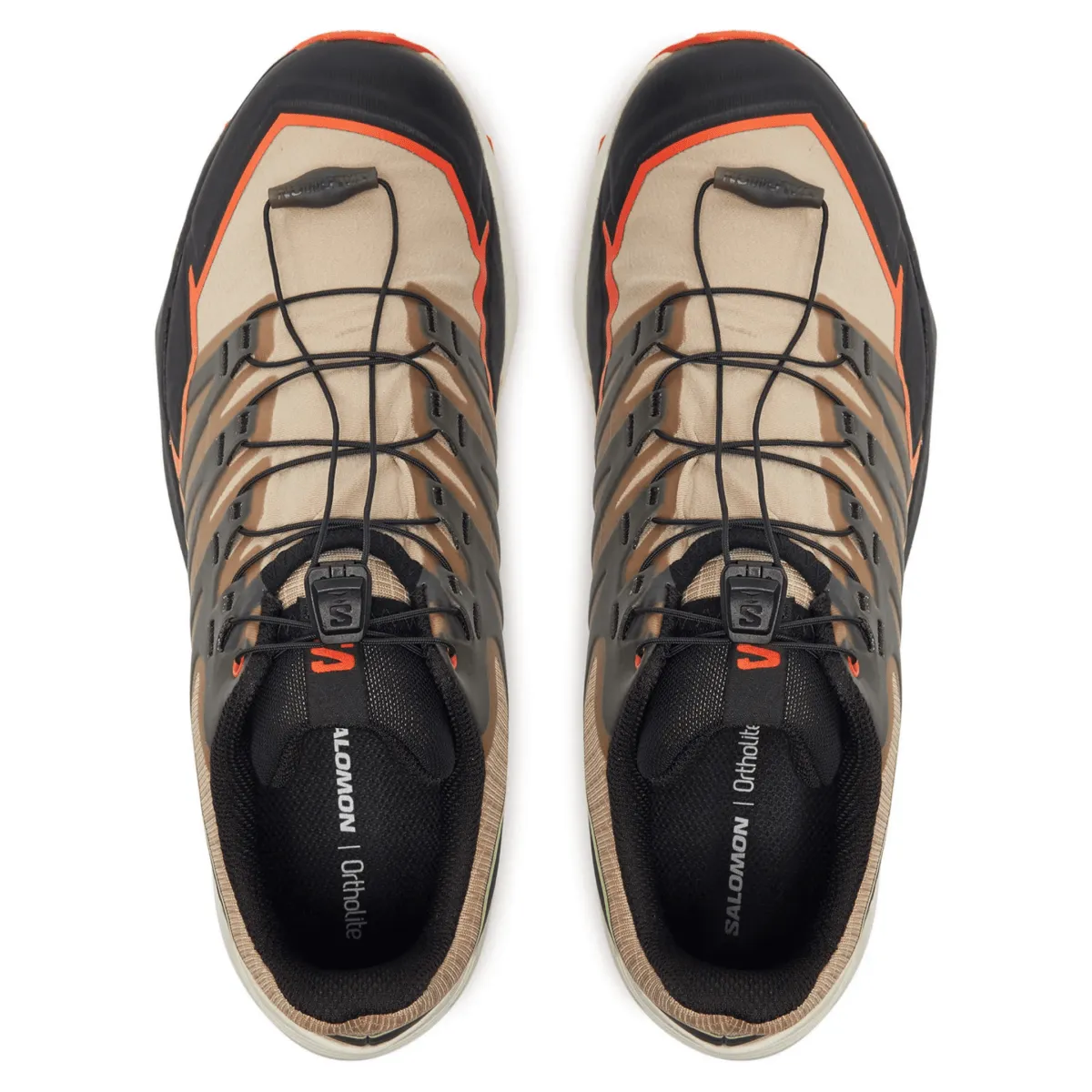 Salomon Herren Thundercross Safari/Rot Orange/Knallgrün