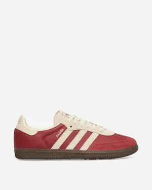 Samba OG Sneakers Secondhand Rubinrot / Creme Weiß