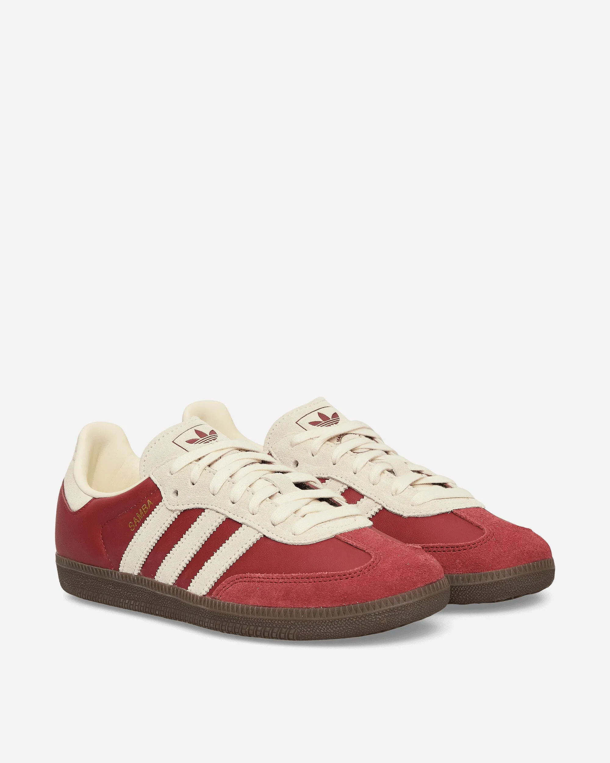 Samba OG Sneakers Secondhand Rubinrot / Creme Weiß