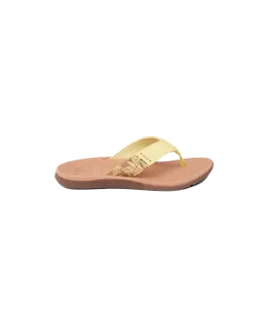 Santa Ana Flip-Flops in Blassgelb