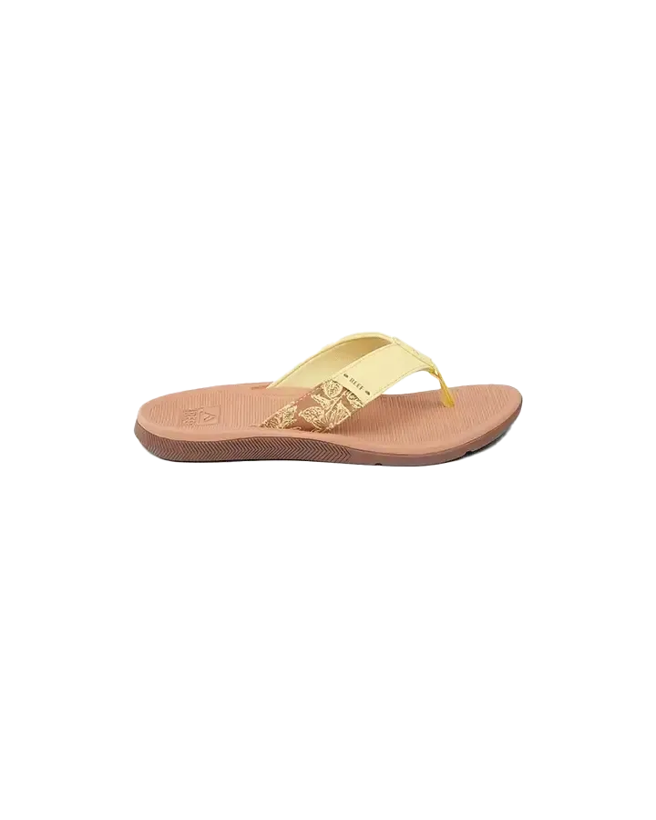 Santa Ana Flip-Flops in Blassgelb