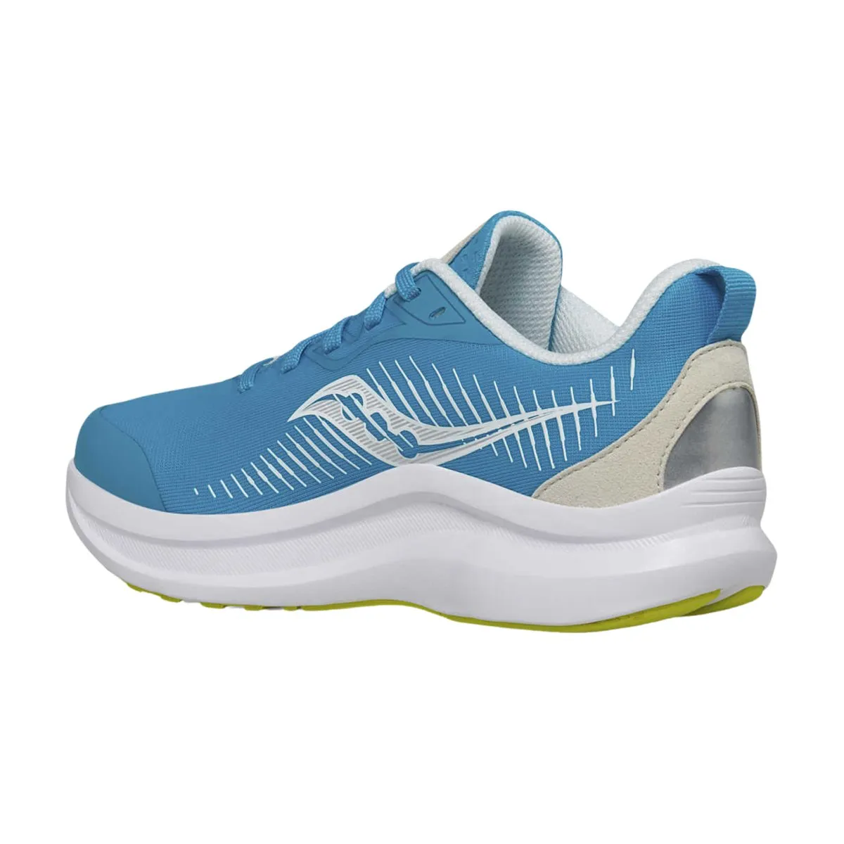 Saucony Mädchen (Grundschule) Endorphin Blau/Silber