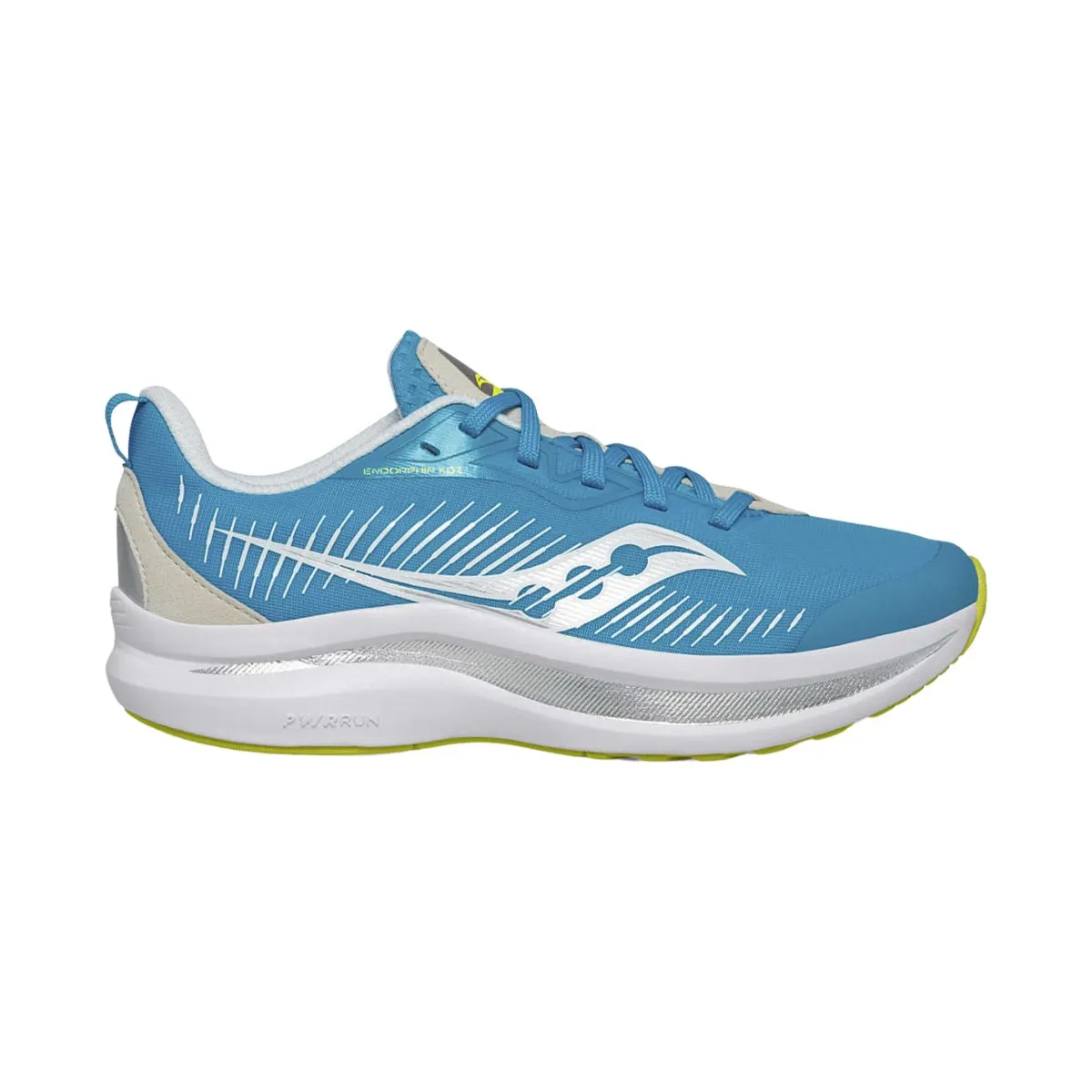 Saucony Mädchen (Grundschule) Endorphin Blau/Silber