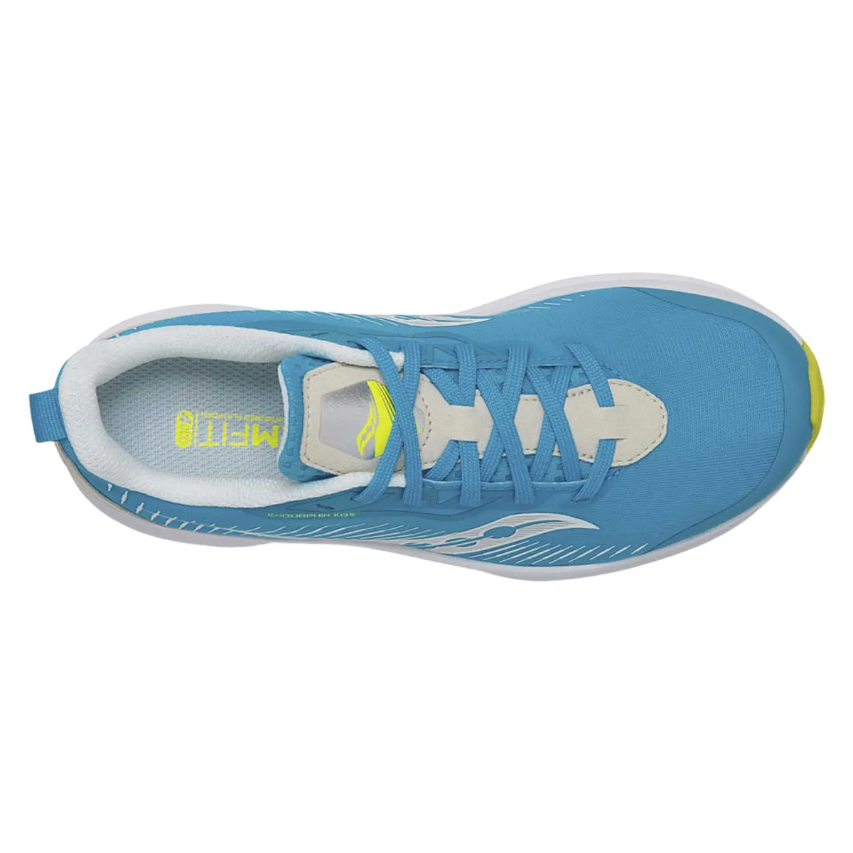 Saucony Mädchen (Grundschule) Endorphin Blau/Silber