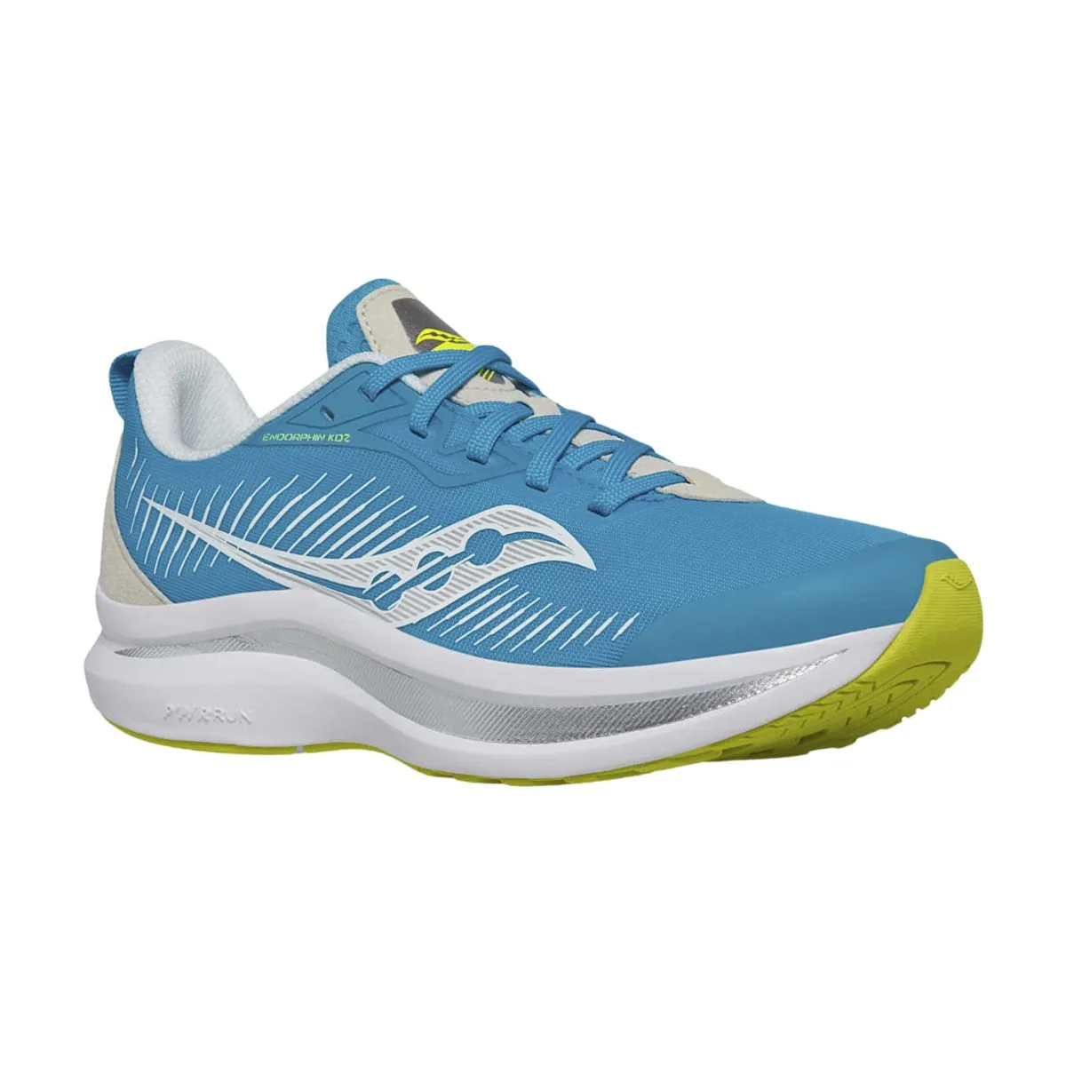 Saucony Mädchen (Grundschule) Endorphin Blau/Silber