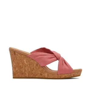 Serena Rose Kork Keilabsatz Sandale