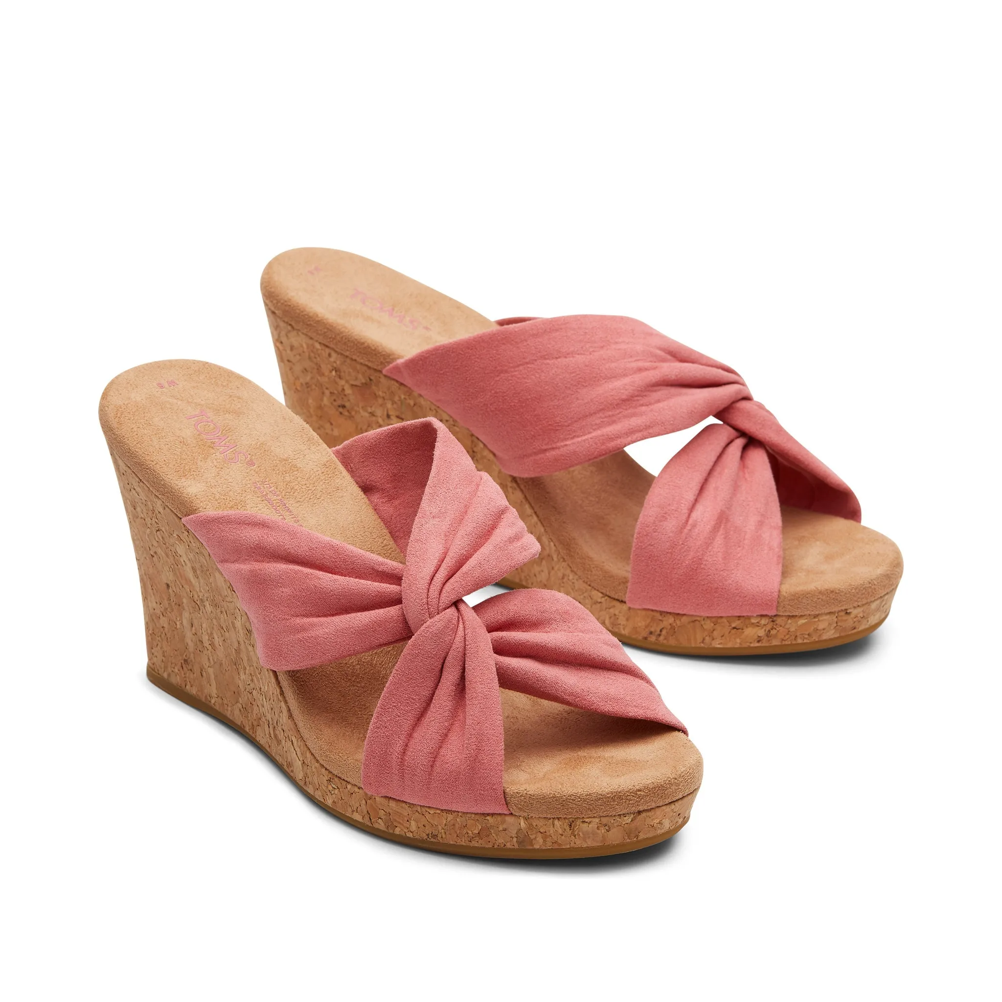 Serena Rose Kork Keilabsatz Sandale