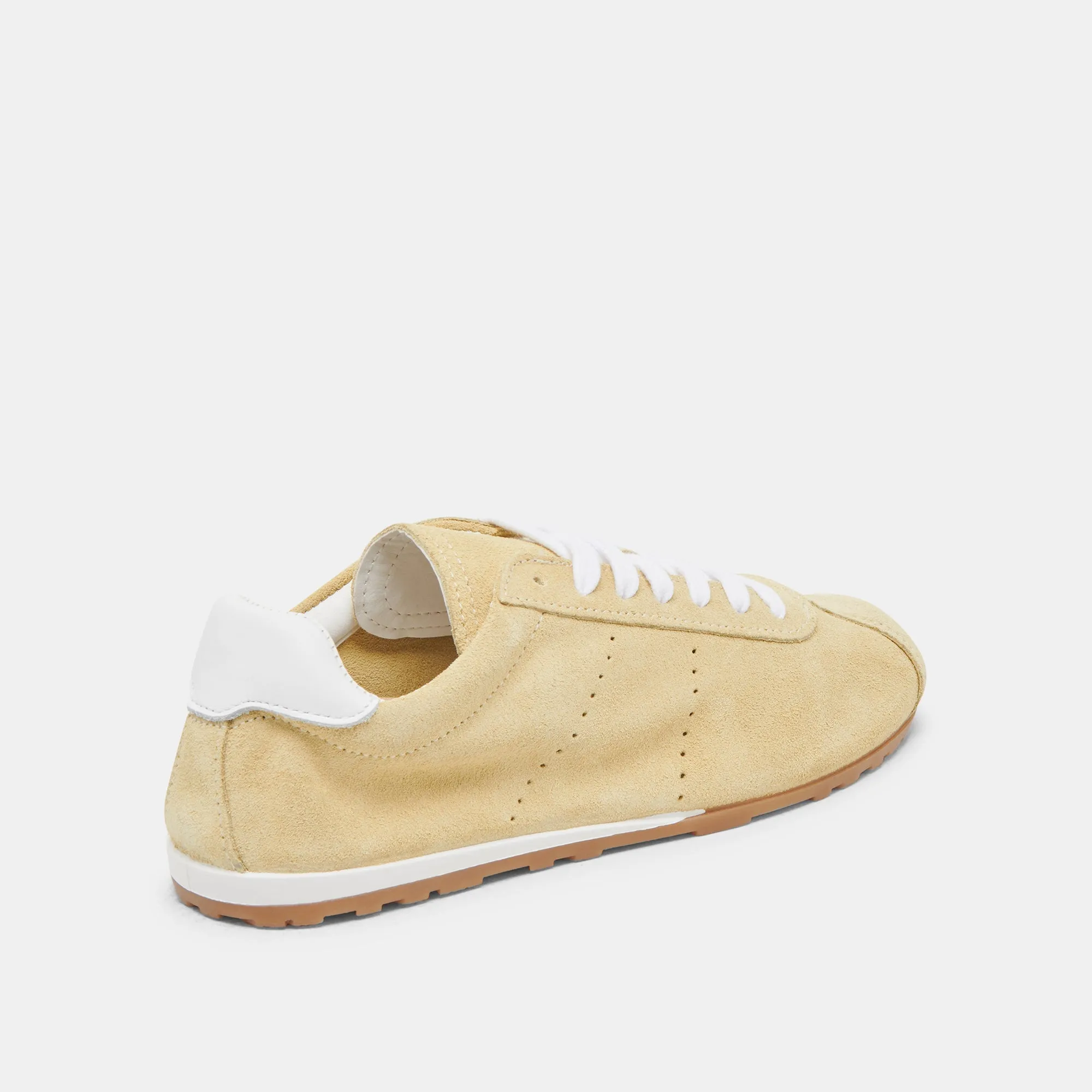 SERINA SNEAKERS GELBES WILDLEDER