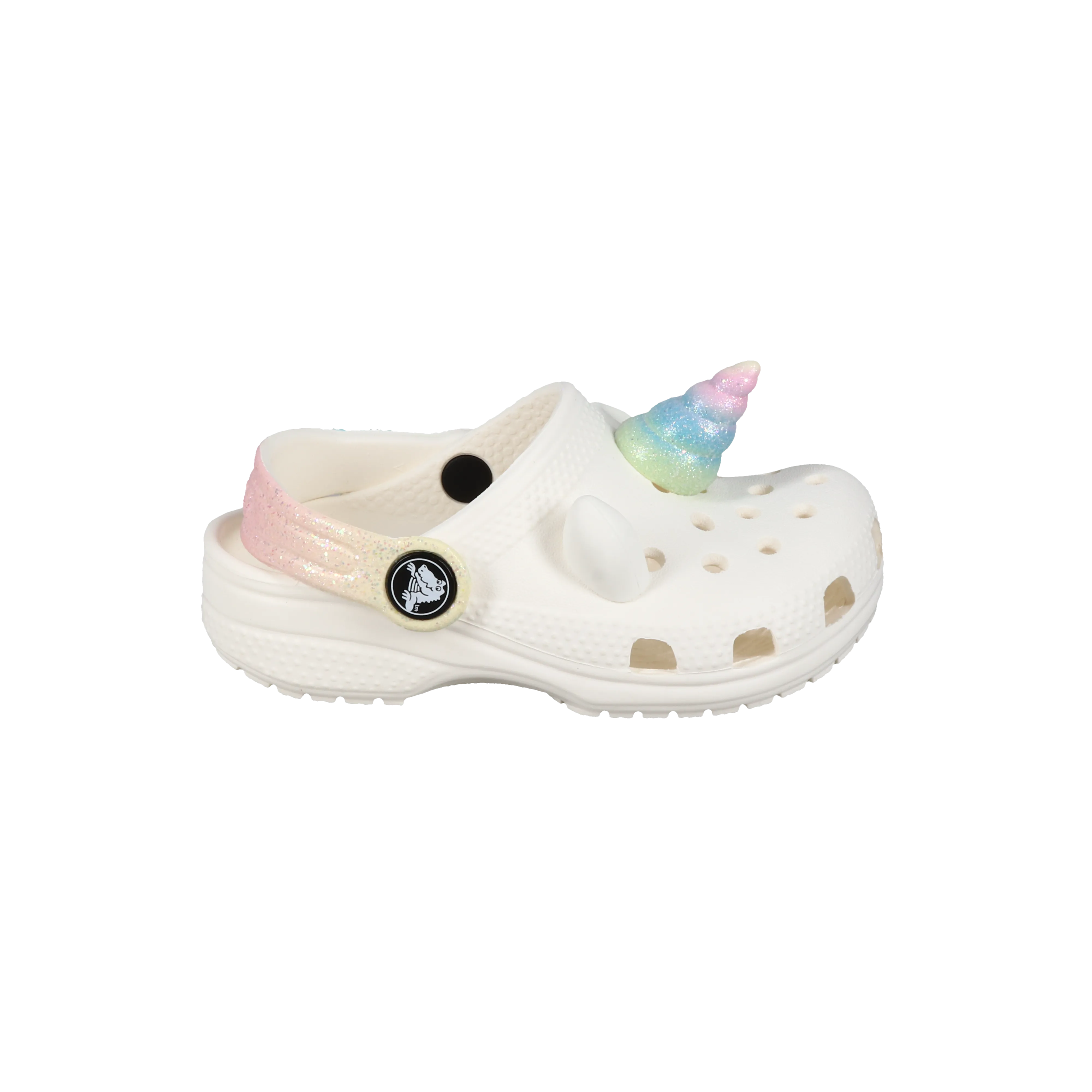 Schuhe Crocs Kleinkinder I AM Regenbogen Einhorn Classic Clog
