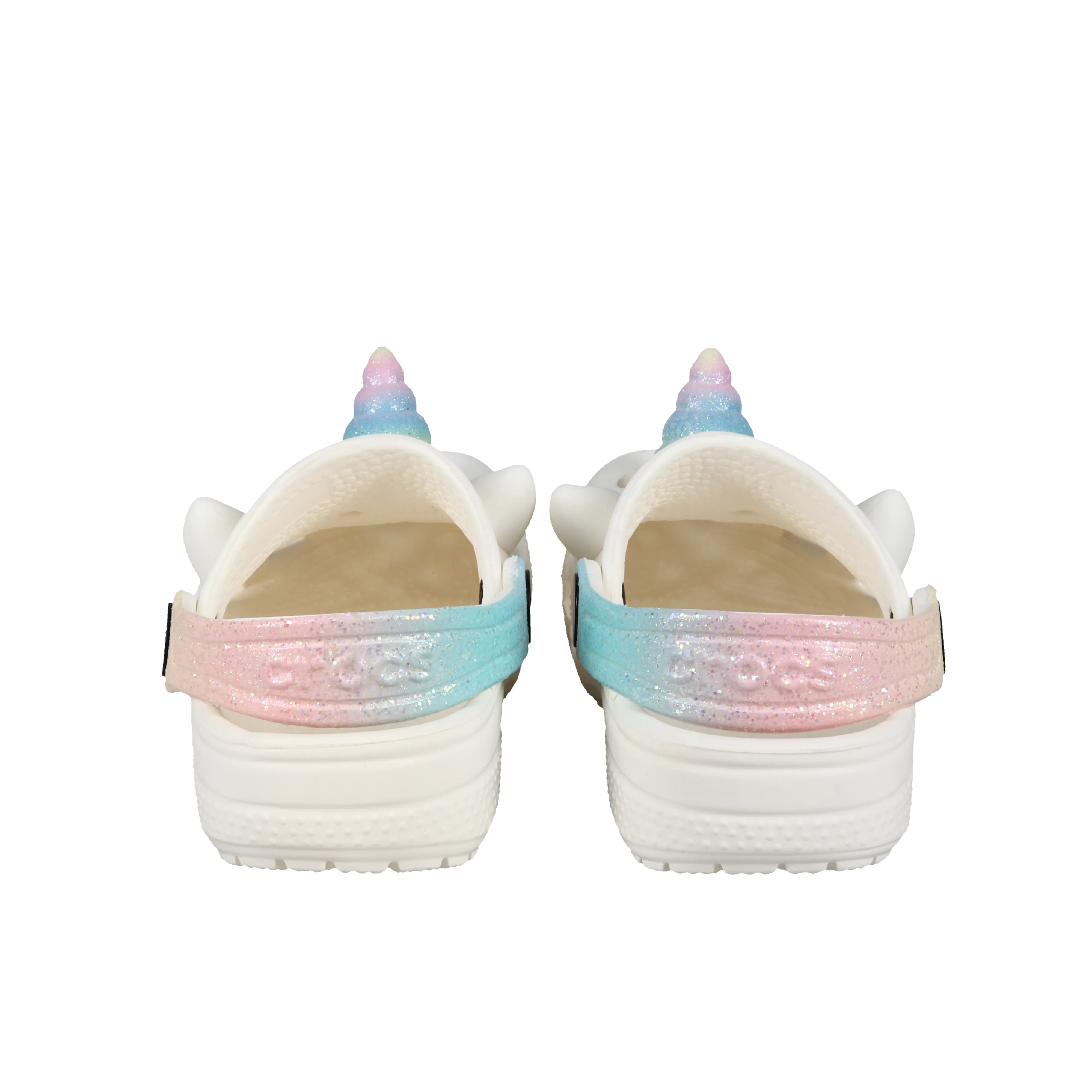 Schuhe Crocs Kleinkinder I AM Regenbogen Einhorn Classic Clog