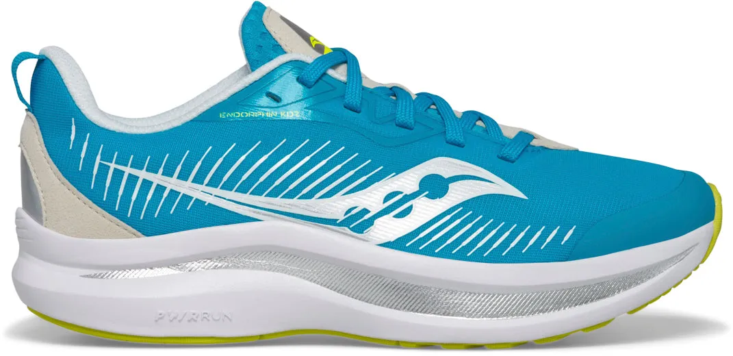 Schuhe Saucony Saucony Endorphin KDZ Junior Laufschuhe - Blau