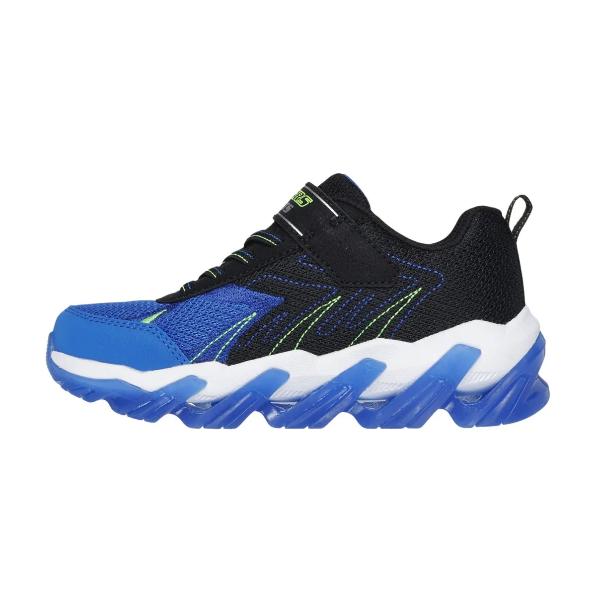 Skechers Jungen (Vorschule) 400165LBBLM S-Lights: Mega-Surge 2.0 Schwarz/Lime