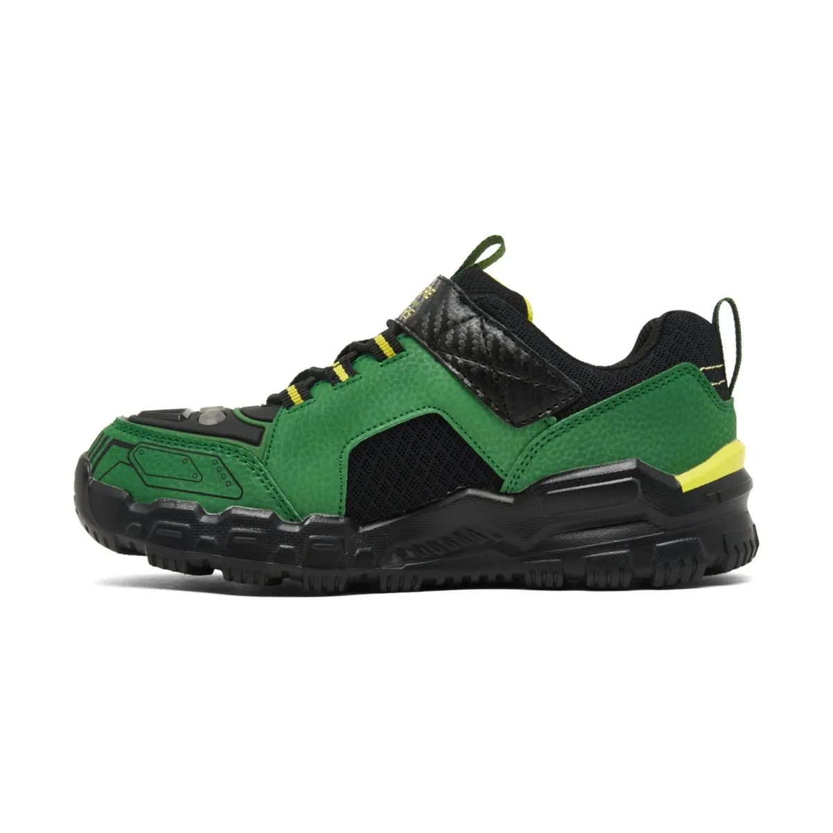 Skechers Jungen (Vorschule) John Deere: Adventure Track - Robust-Helle Farben 407061LGNBK Grün/Schwarz