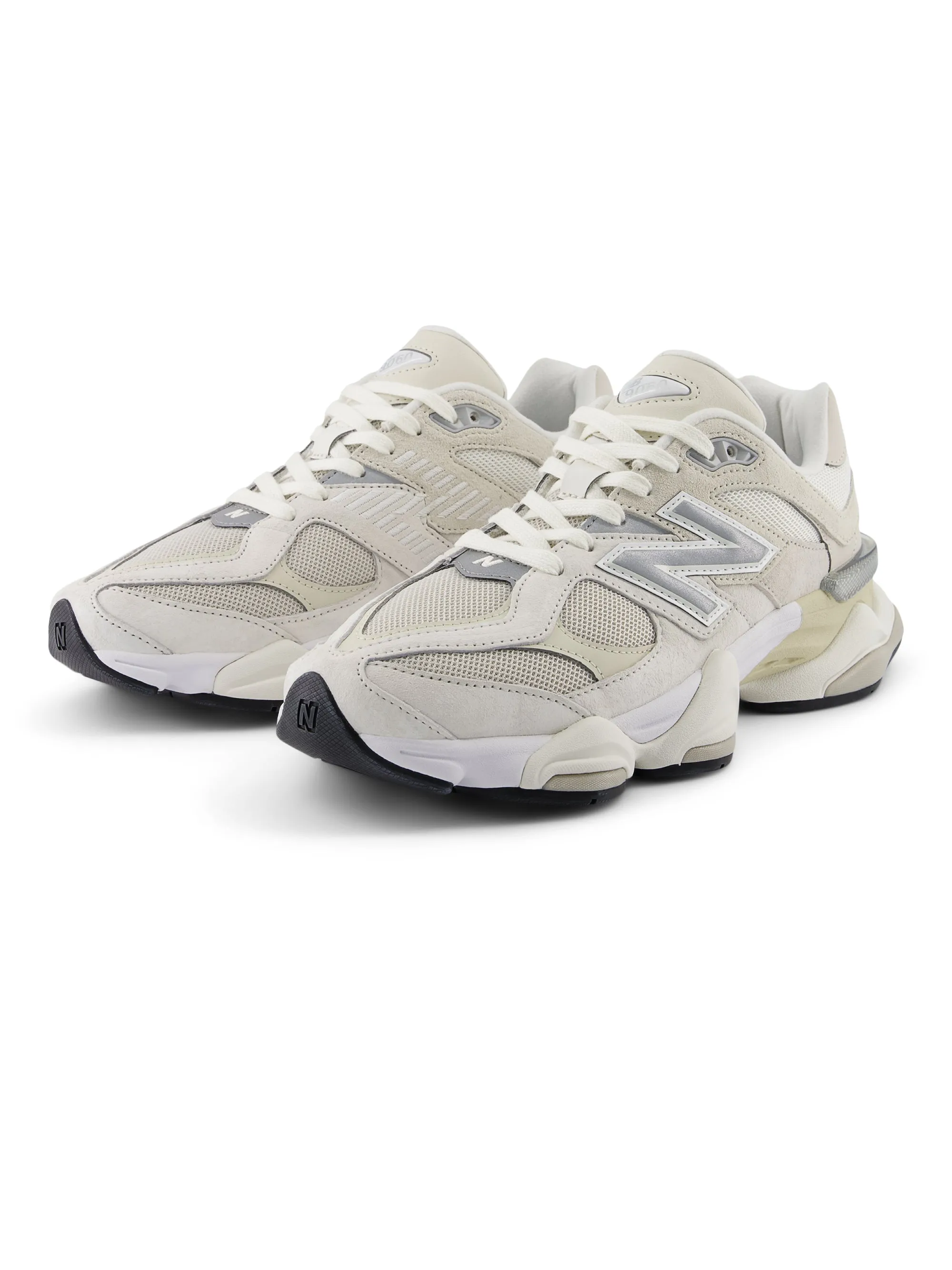 Futuristische Damen-Sneakers 9060 Beige
