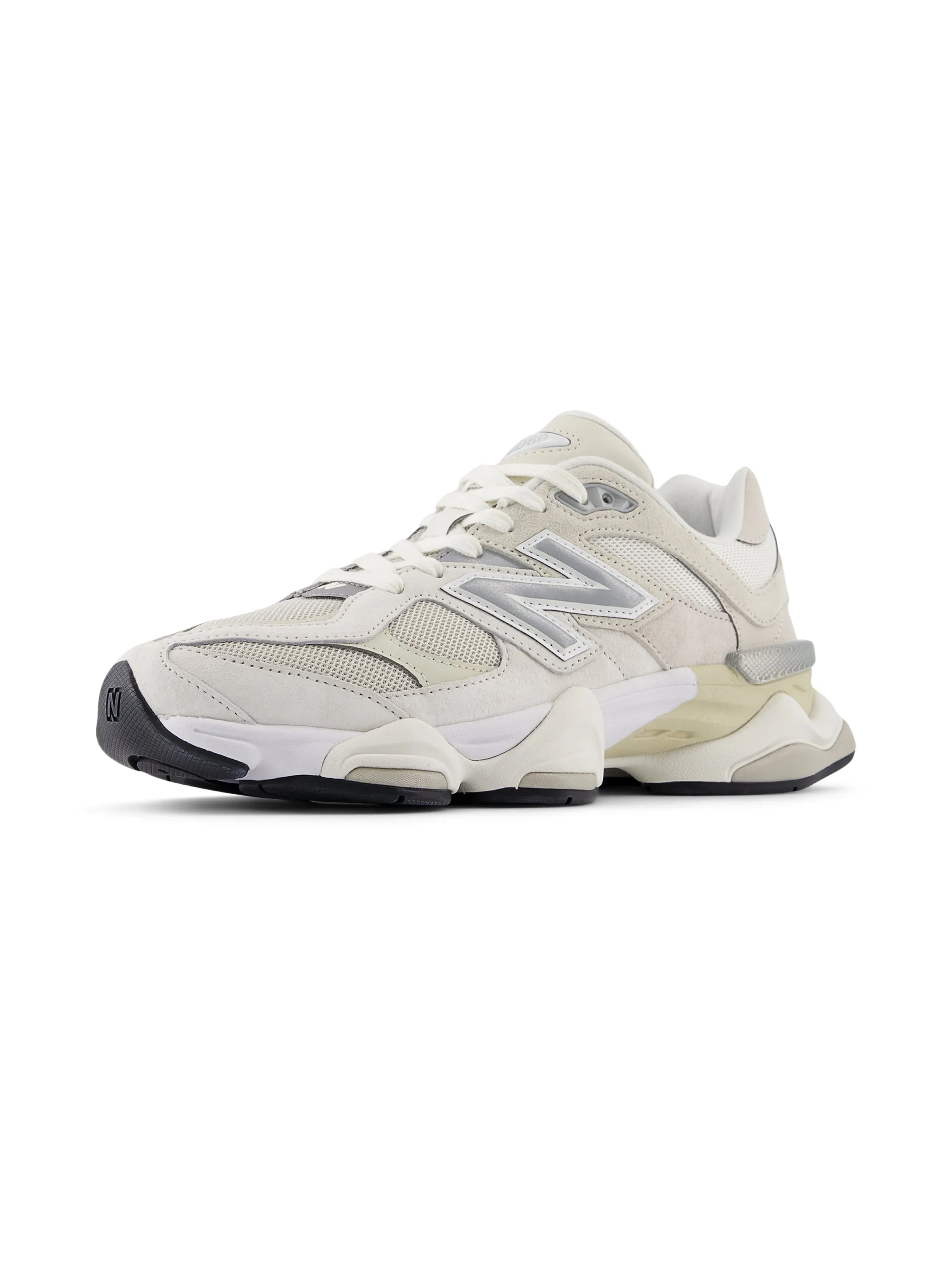 Futuristische Damen-Sneakers 9060 Beige