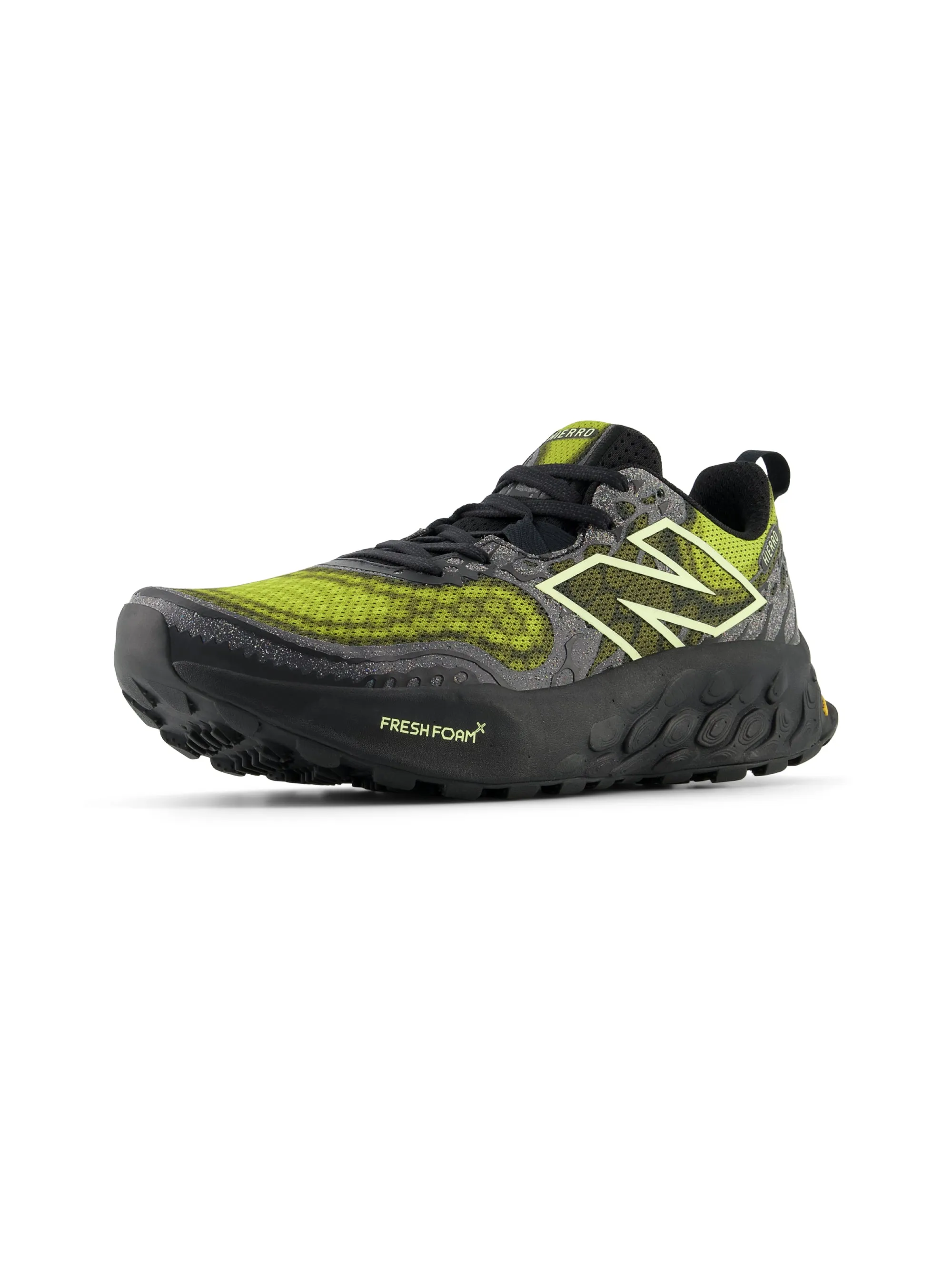 Trail-Sneakers Hierro V8 Fresh Foam X Schwarz/Grün