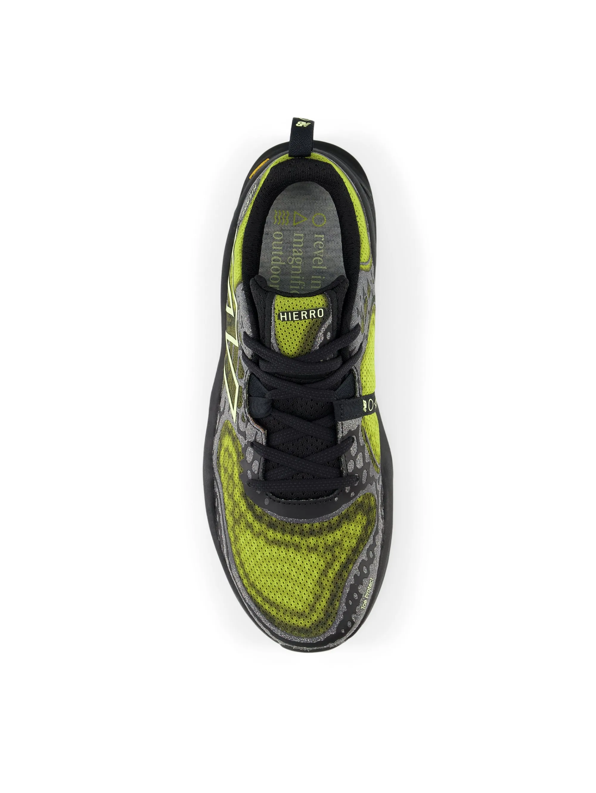 Trail-Sneakers Hierro V8 Fresh Foam X Schwarz/Grün
