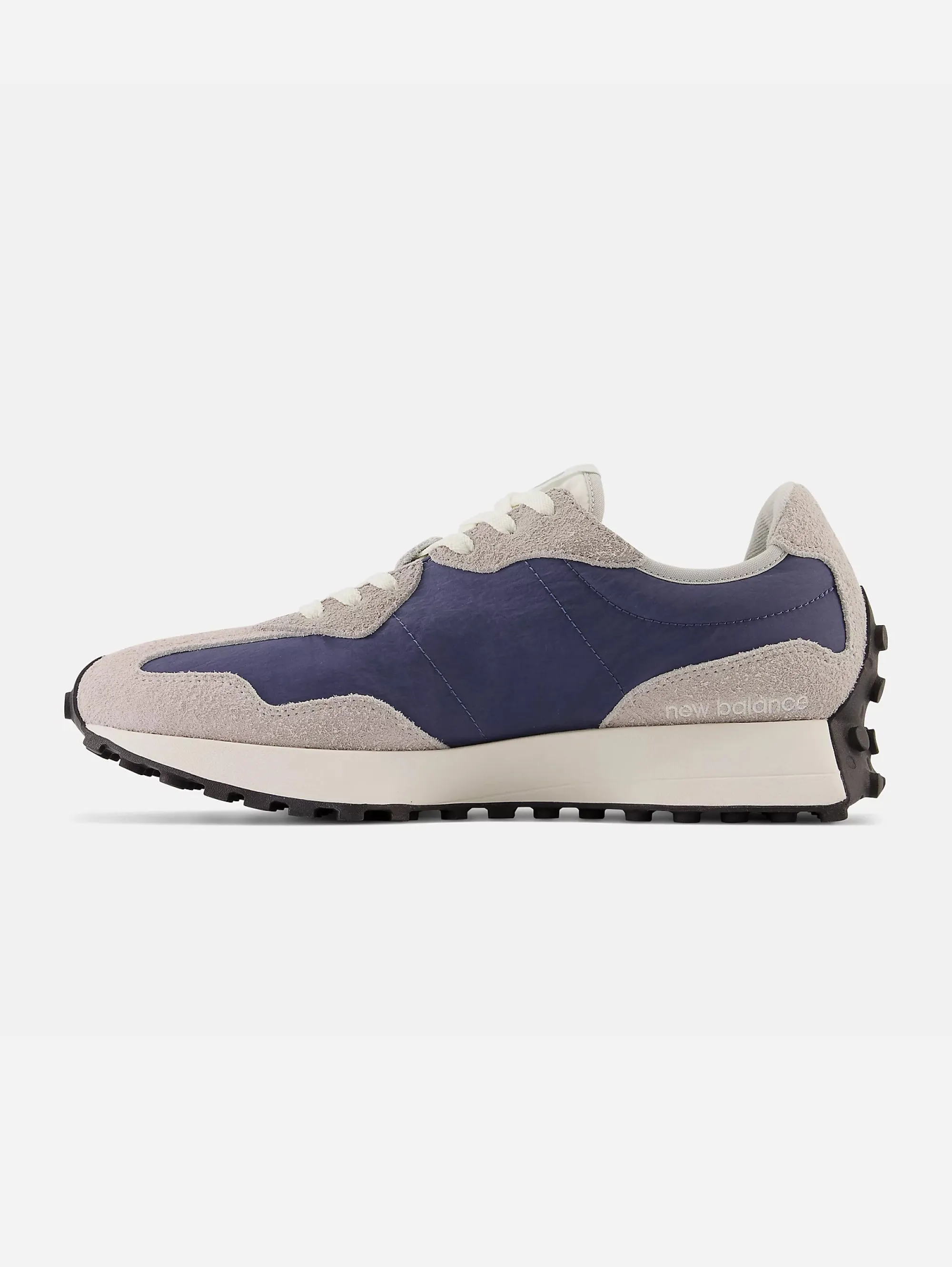 Retrò Sneakers aus Wildleder und Nylon 327 in Violett