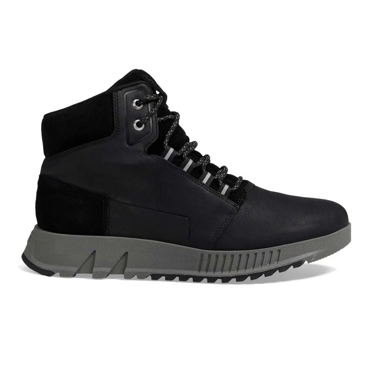 Sorel Herren Mac Hill Lite Mid Schwarz/Steinbruch wasserdicht